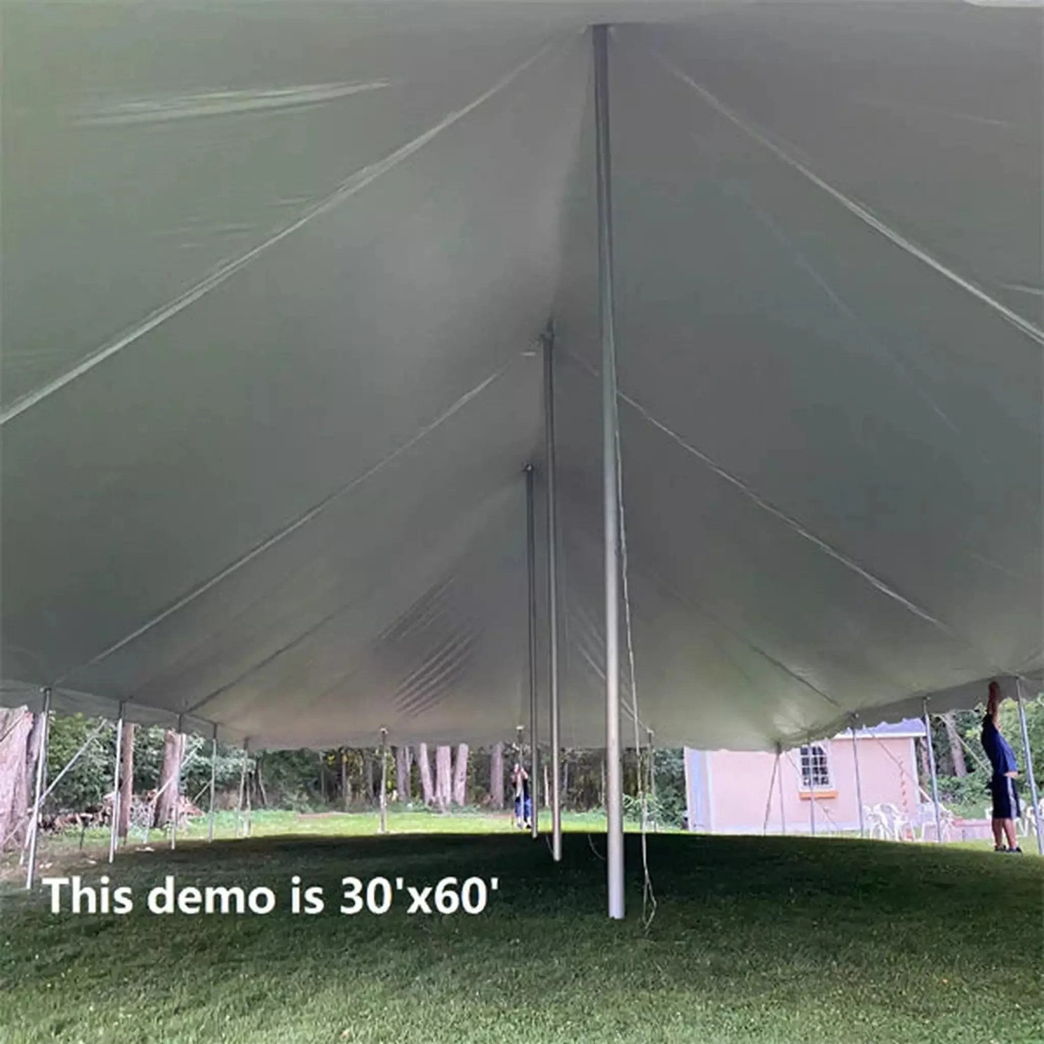 30'x30' Sectional Pole Tent