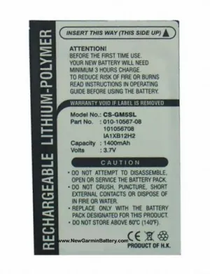 Battery For The Garmin iQue M5
