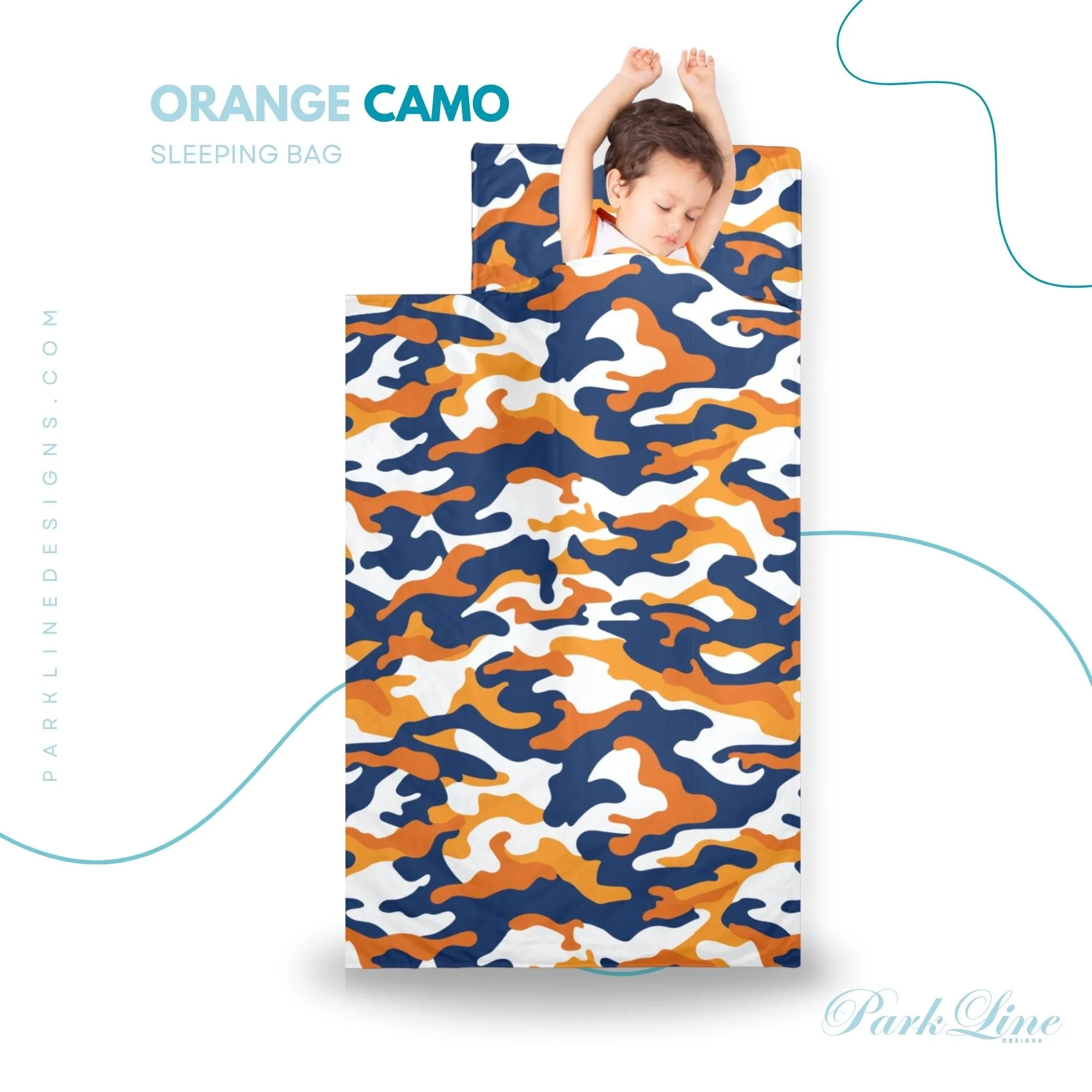 Blue Fin Kids' Long Sleeping Bag | A Catchy Blend of Comfort & Style | Lightweight and Durable Sleeping Bag for Kids