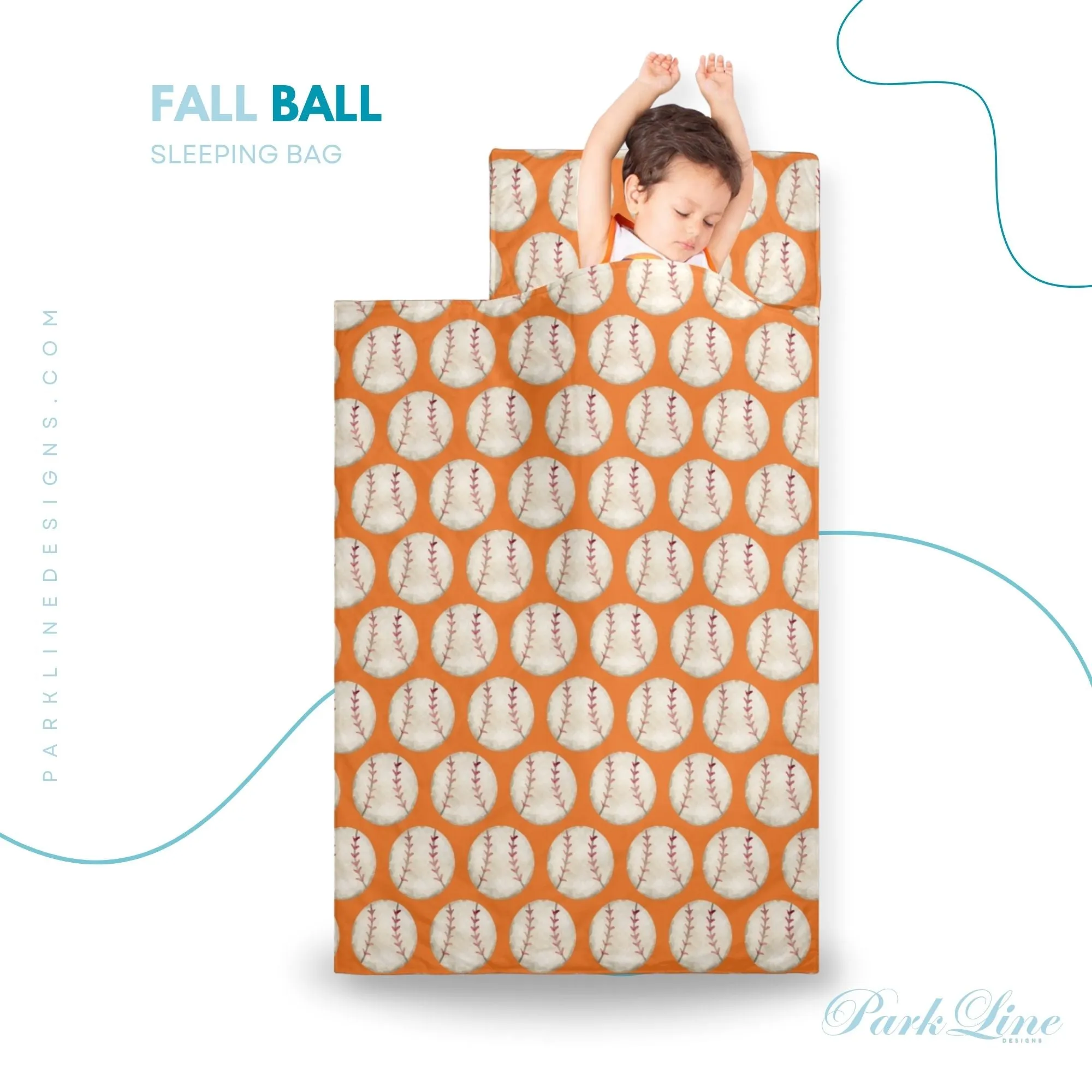 Blue Fin Kids' Long Sleeping Bag | A Catchy Blend of Comfort & Style | Lightweight and Durable Sleeping Bag for Kids