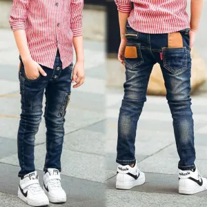 Boy's Stretchable Denim Pants- GlamzLife