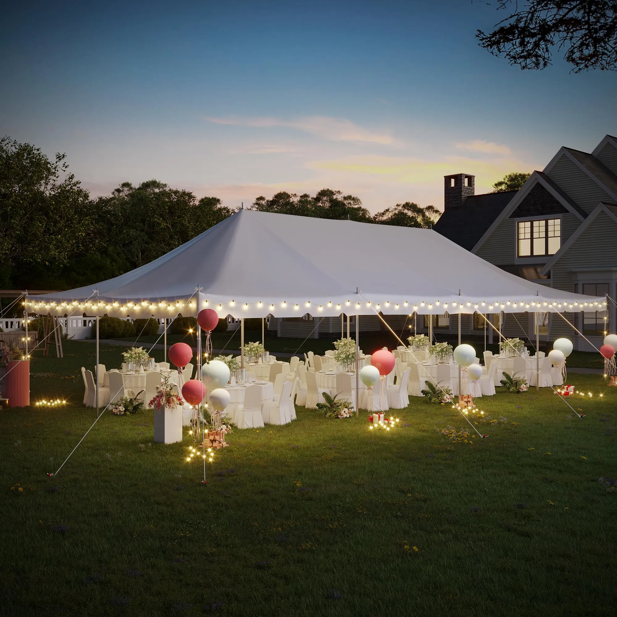 EROMMY 20x40 Large Canopy Tent