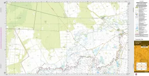 Euabalong 8131-N Topographic Map 1:50k