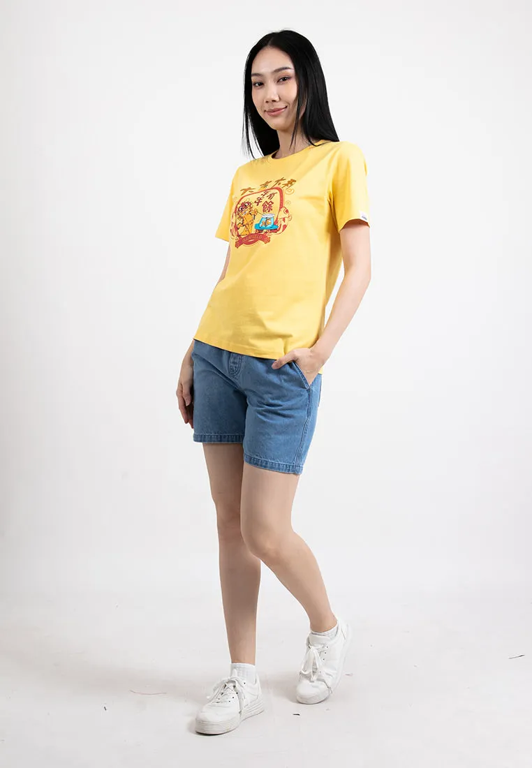 Forest Ladies Stretchable Denim Short Pants Casual Elastic Denim Shorts Women | Seluar Pendek Denim Perempuan - 865105