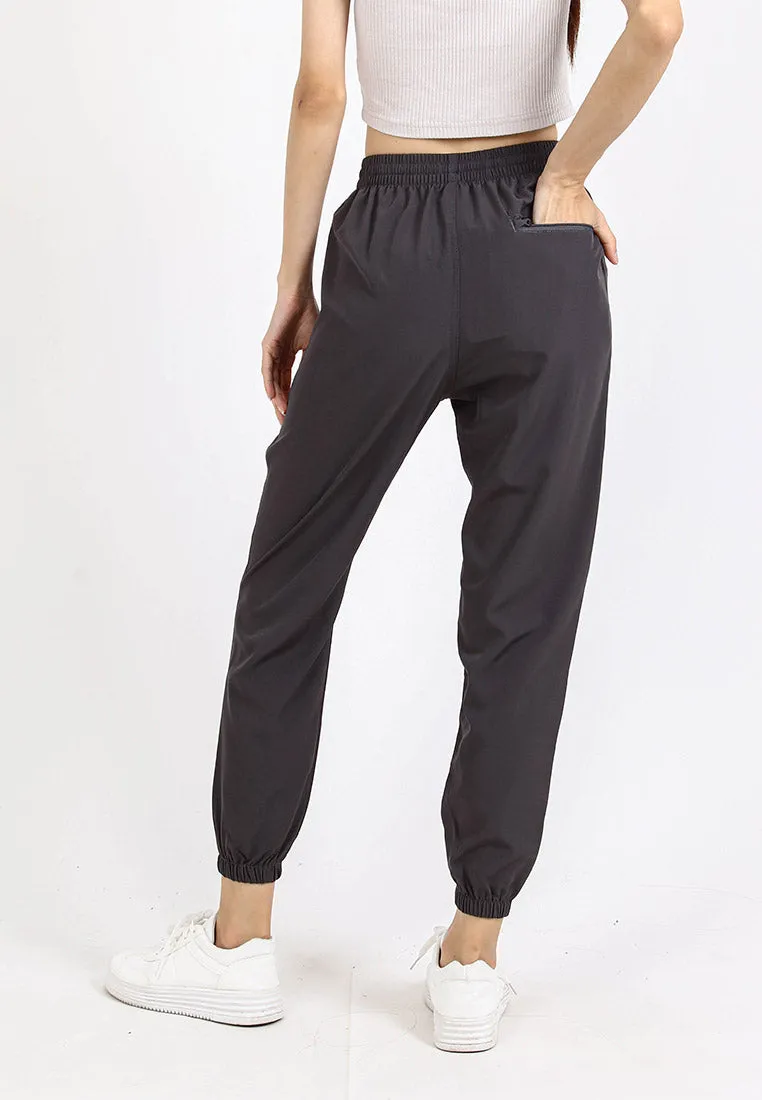 Forest Ladies Stretchable Polyester Plain Jogger Women Long Jogger Pants | Seluar Panjang Perempuan - 810464