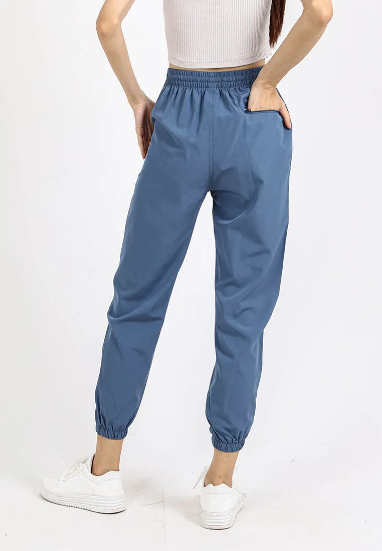 Forest Ladies Stretchable Polyester Plain Jogger Women Long Jogger Pants | Seluar Panjang Perempuan - 810464