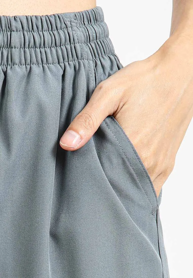 Forest Ladies Stretchable Polyester Plain Jogger Women Long Jogger Pants | Seluar Panjang Perempuan - 810464