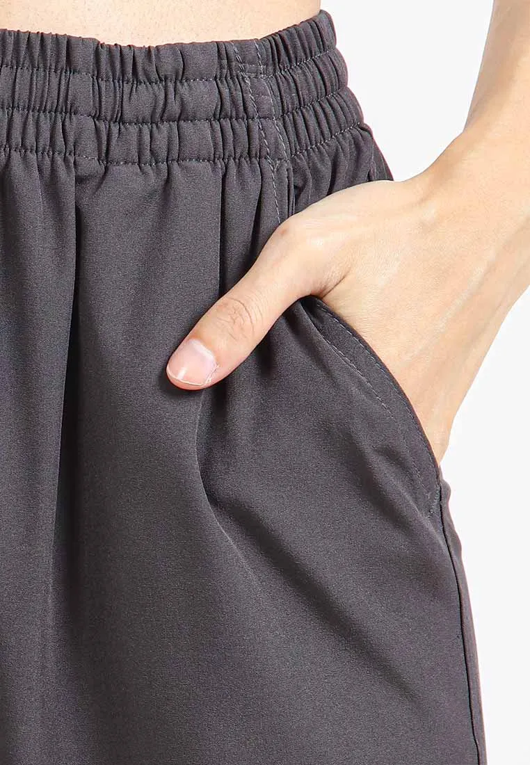 Forest Ladies Stretchable Polyester Plain Jogger Women Long Jogger Pants | Seluar Panjang Perempuan - 810464