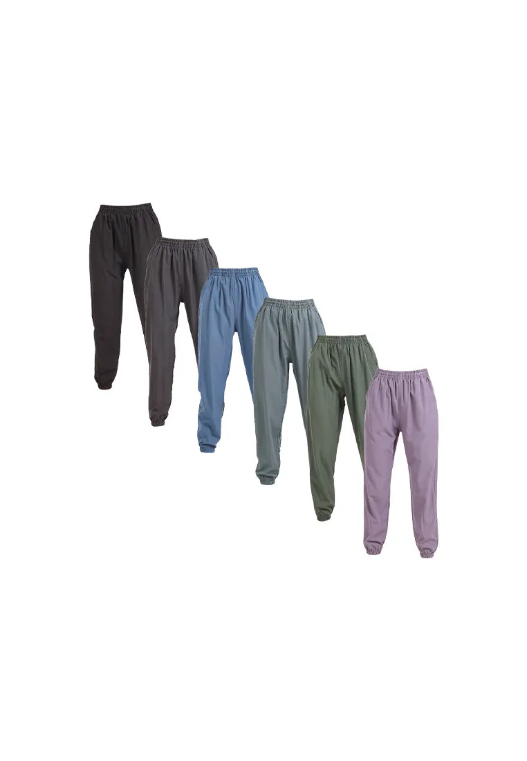 Forest Ladies Stretchable Polyester Plain Jogger Women Long Jogger Pants | Seluar Panjang Perempuan - 810464