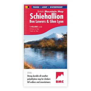 Harvey Mountain Map: Schiehallion, Ben Lawers & Glen Lyon
