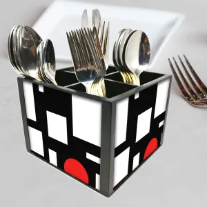 Kitchen Cutlery Holder Stand for Spoons, Forks & Knives- Designer Mandrin