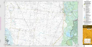 Mathoura 7826-S Topographic Map 1:50k