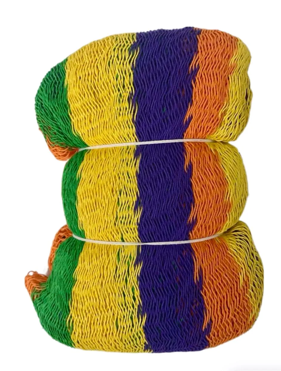Mexican Hammock Traditional Cotton Multicoloured Rainbow
