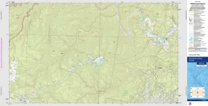 Mountain Lagoon 9031-3S Topographic Map 1:25k