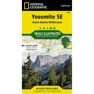 National Geographic Maps: Yosemite SE: Ansel Adams Wilderness Map