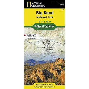 National Geographic Trails Illustrated Big Bend National Park Map