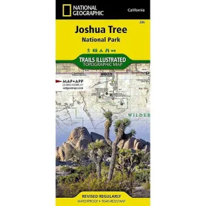 National Geographic Trails Illustrated Joshua Tree National Park Map
