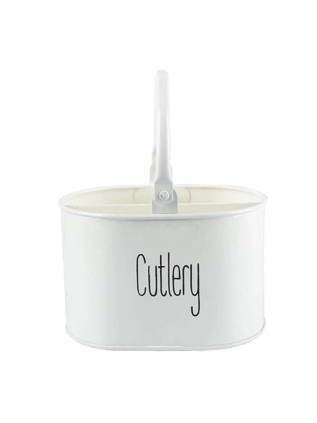 Off White Cutlery Holder