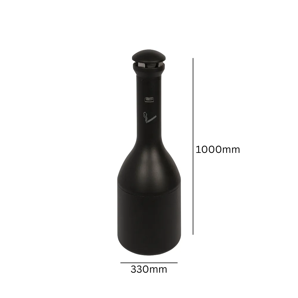 Rubbermaid Genie Infinity Cigarette Bin - 5000 Butt Capacity