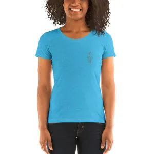 S&B Women's Heart Bear Short Sleeve T-Shirt - Soft, Breathable, Tailored Fit, Preshrunk Fabric, Available in All Sizes & Many Colors.