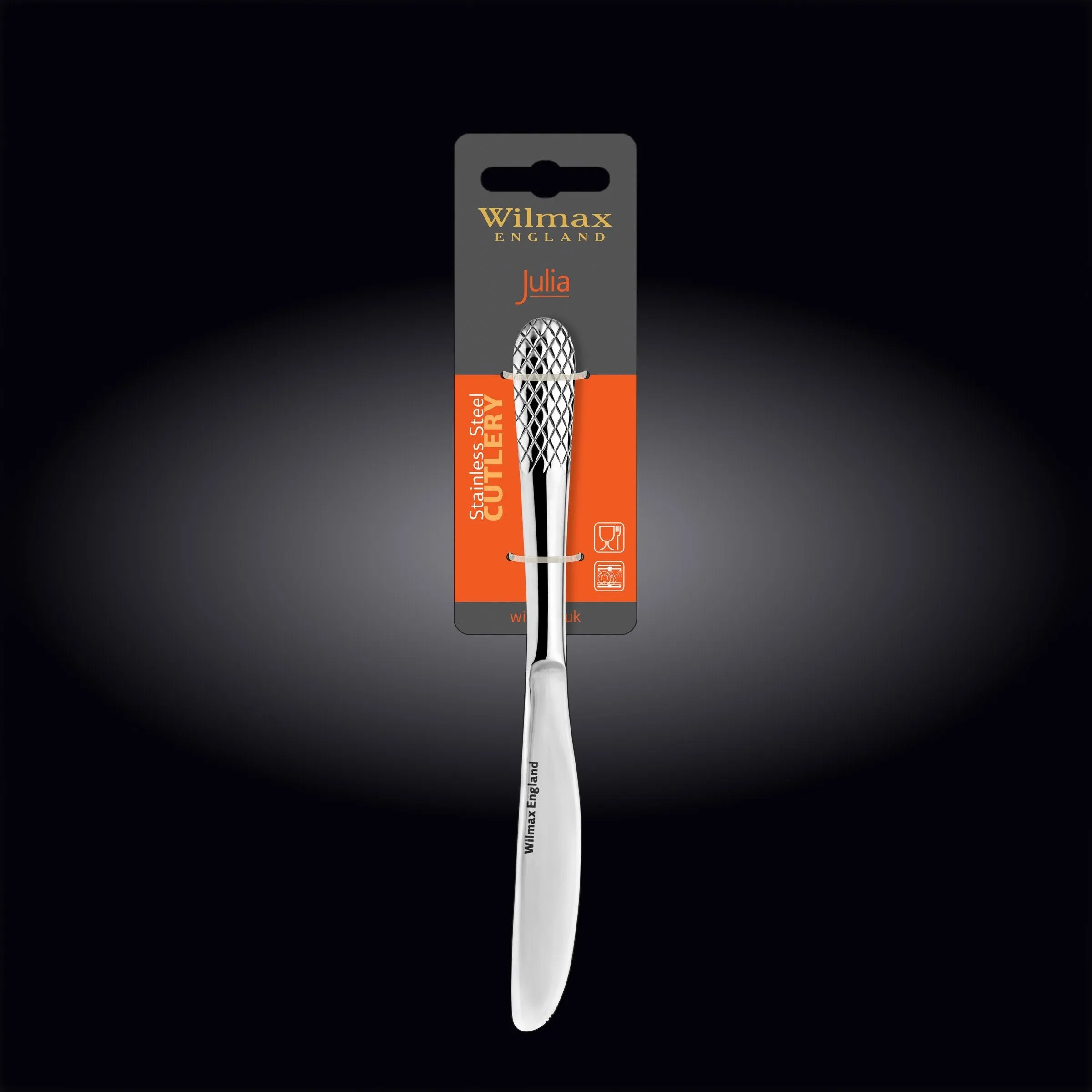 Set Of 12 Dinner Knife 8.5" inch On Blister Pack