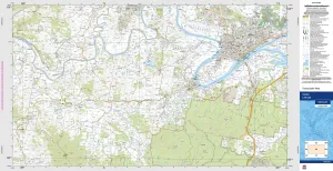 Taree 9334-2S Topographic Map 1:25k