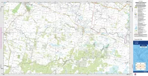 Tatham 9540-3S Topographic Map 1:25k