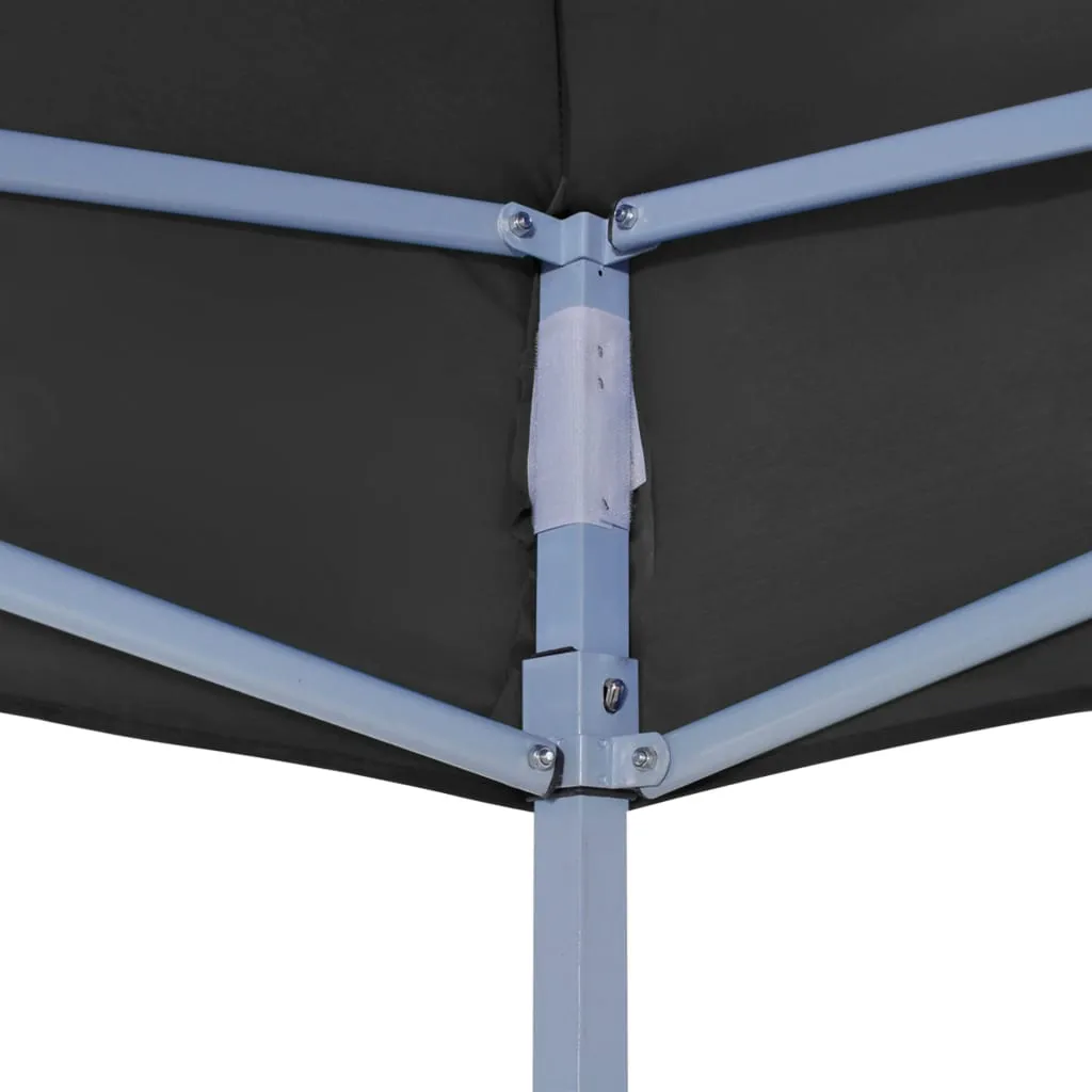 vidaXL Party Tent Roof 2x2 m Black 270 g/m²