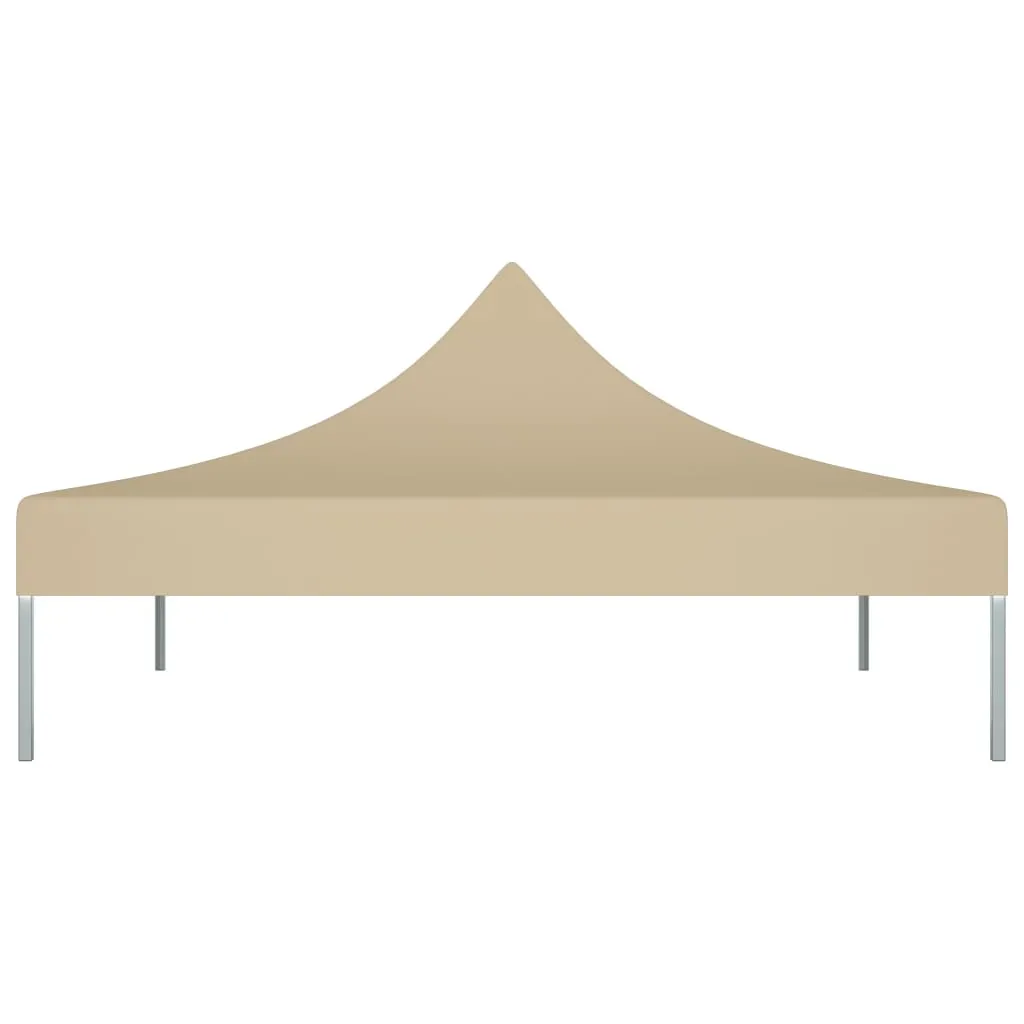 vidaXL Party Tent Roof 3x3 m Beige 270 g/m²
