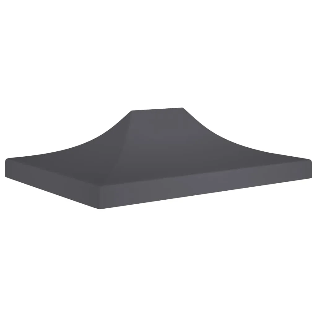 vidaXL Party Tent Roof 4x3 m Anthracite 270 g/m²
