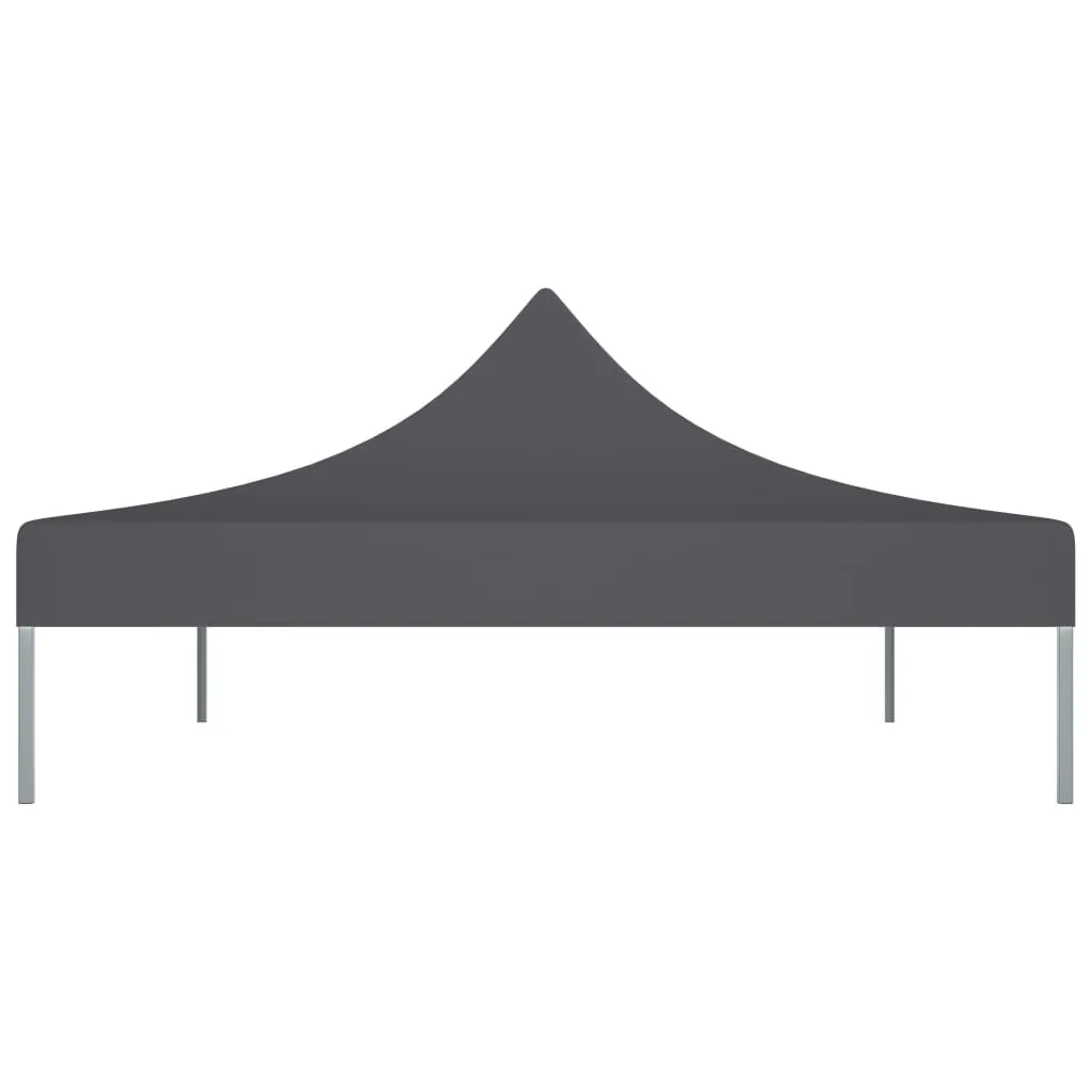 vidaXL Party Tent Roof 4x3 m Anthracite 270 g/m²