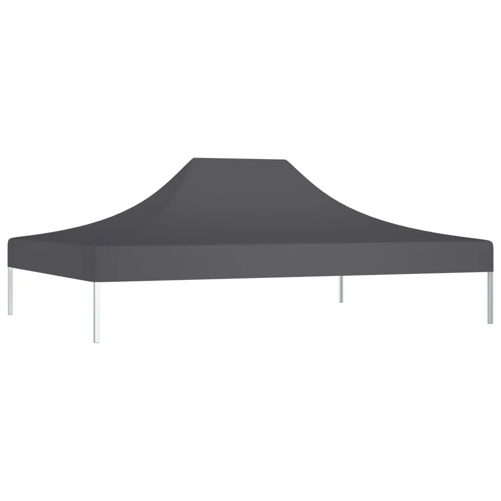 vidaXL Party Tent Roof 4x3 m Anthracite 270 g/m²