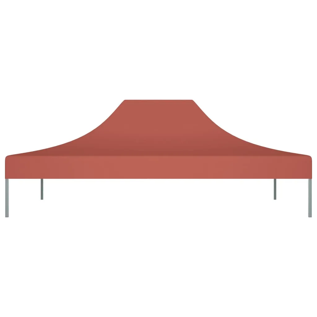 vidaXL Party Tent Roof 4x3 m Terracotta 270 g/m²
