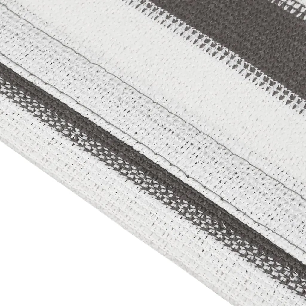 vidaXL Tent Carpet 200x300 cm Anthracite and White