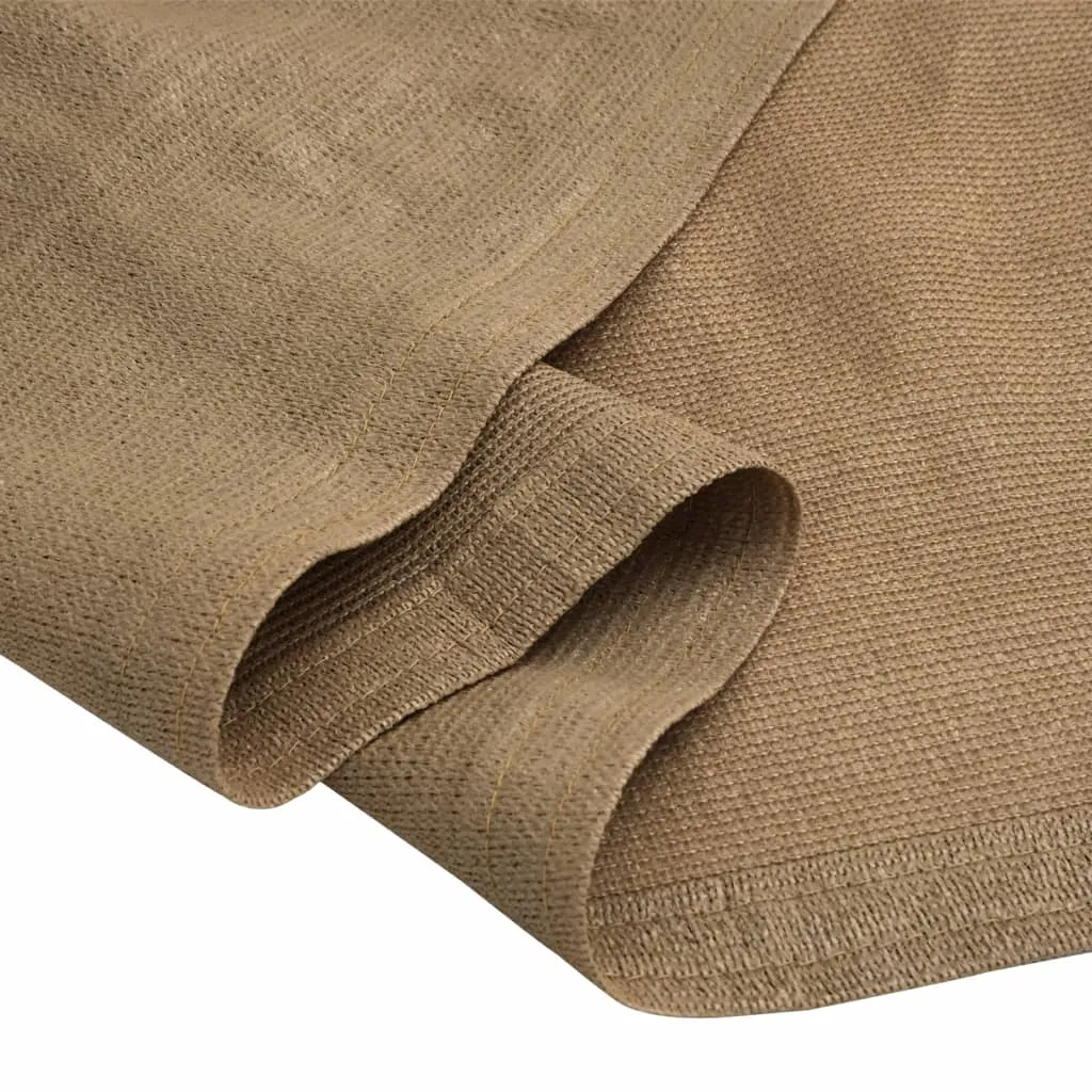 vidaXL Tent Carpet 200x400 cm Taupe