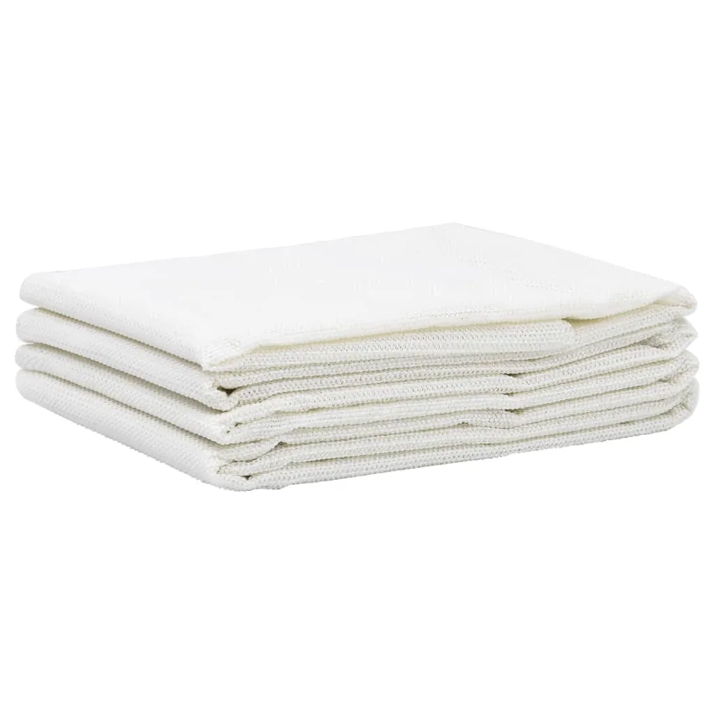 vidaXL Tent Carpet 200x500 cm White