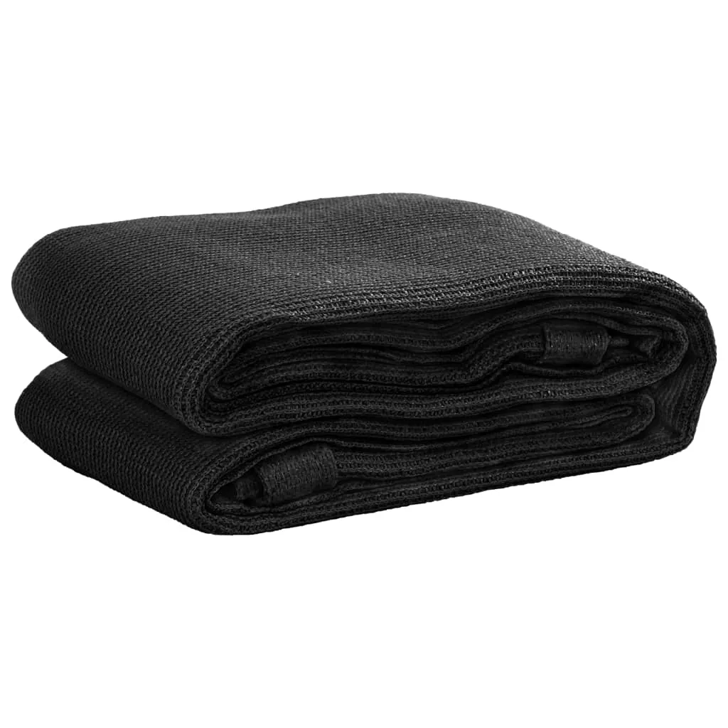 vidaXL Tent Carpet 250x500 cm Black