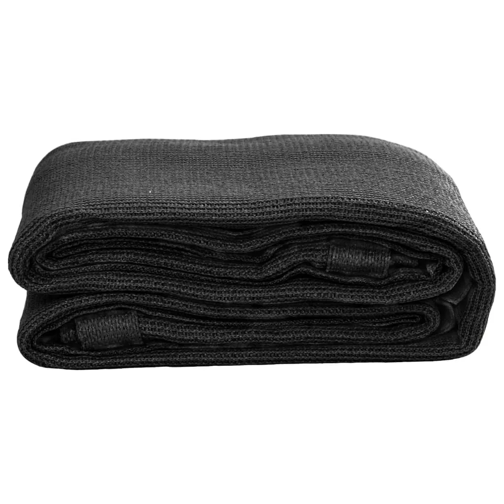 vidaXL Tent Carpet 250x500 cm Black