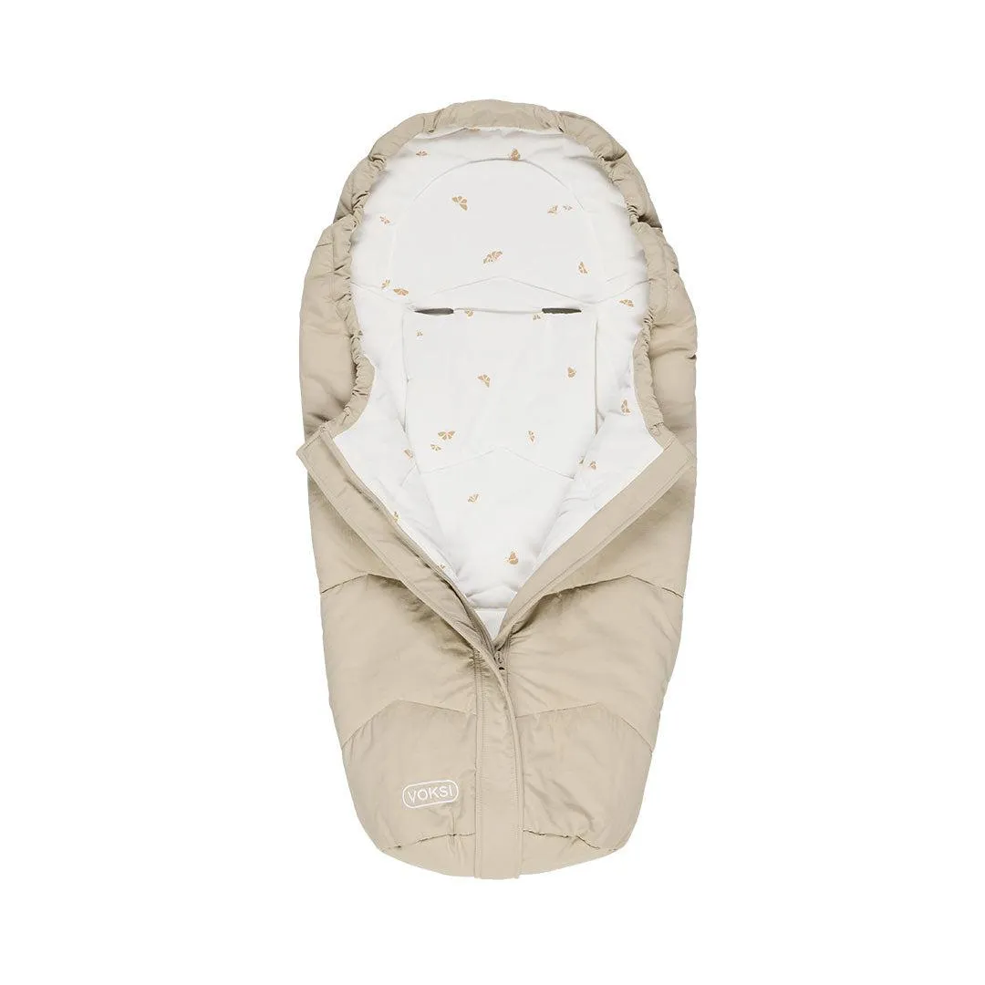 Voksi Move Light Footmuff - Seashell Sand Wings