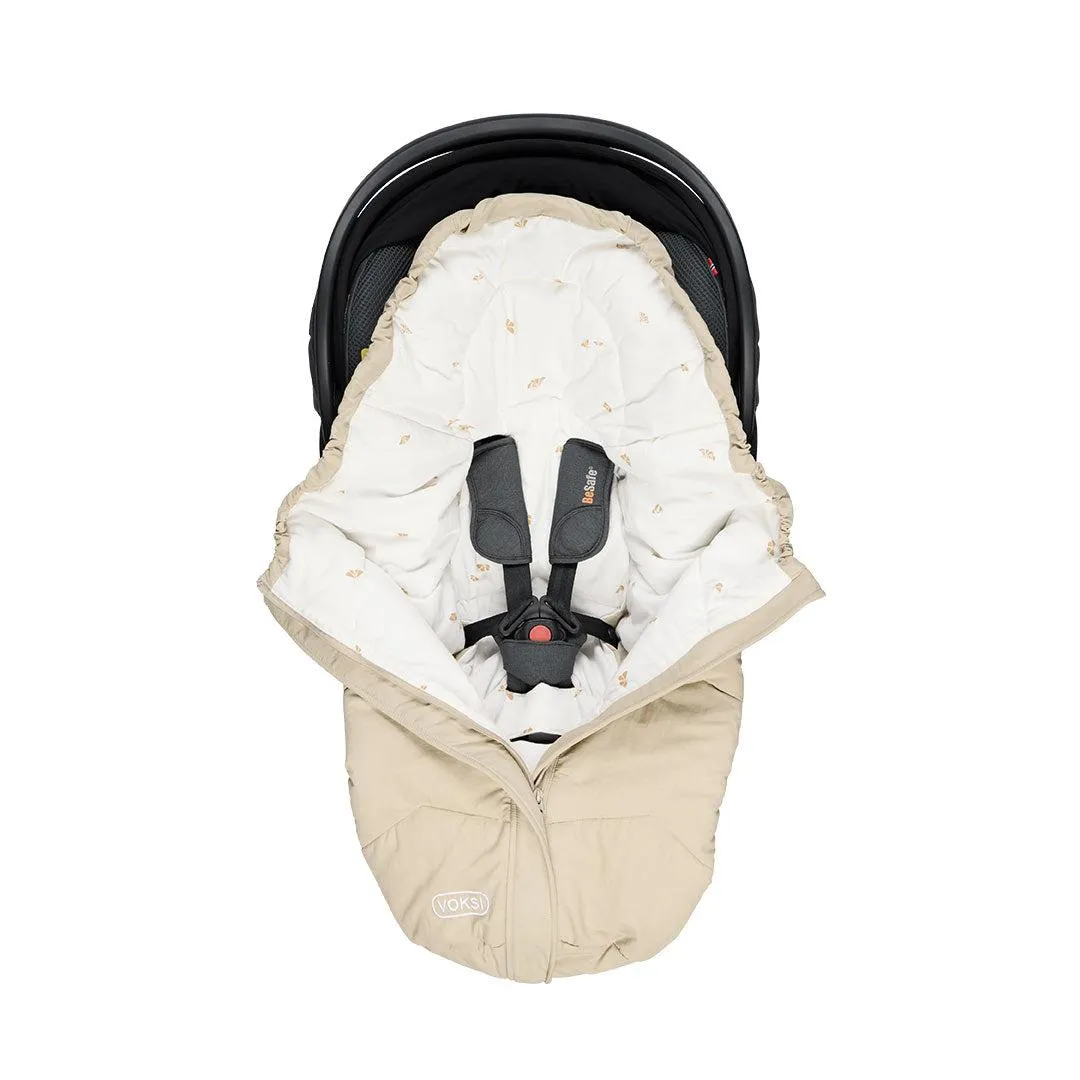 Voksi Move Light Footmuff - Seashell Sand Wings